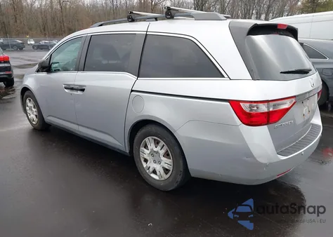 2011 Honda Odyssey Lx из США, поврежденный, VIN 5FNRL5H2XBB036722